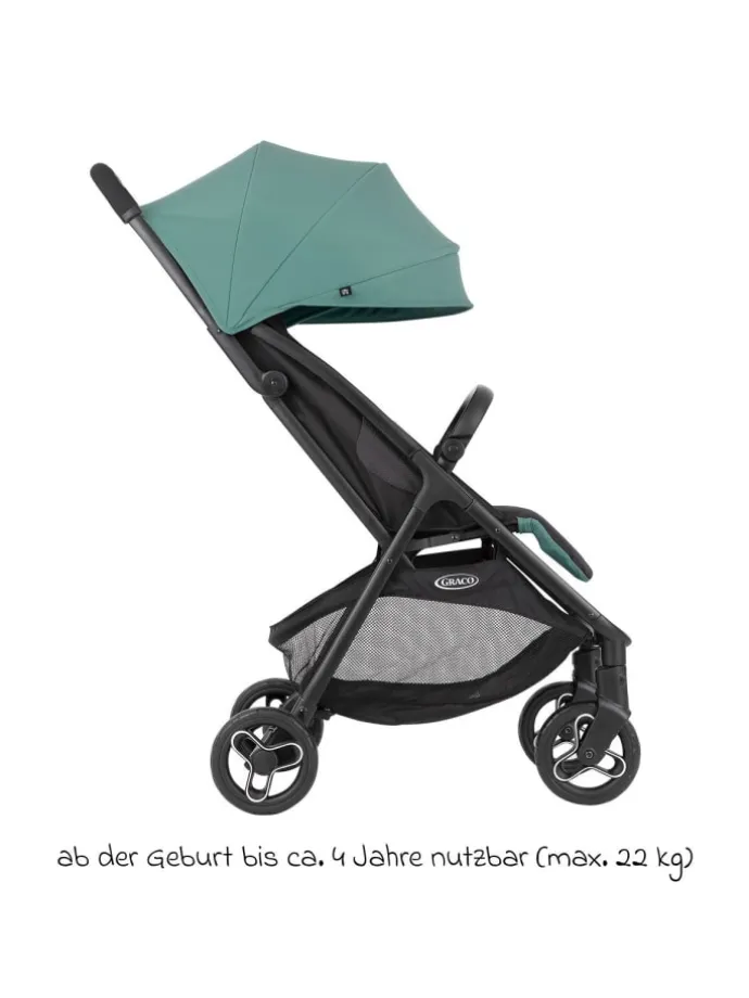 Buggy- & Sportwagen Myavo bis 22 kg belastbar in gruen,schwarz