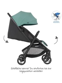 Buggy- & Sportwagen Myavo bis 22 kg belastbar in gruen,schwarz