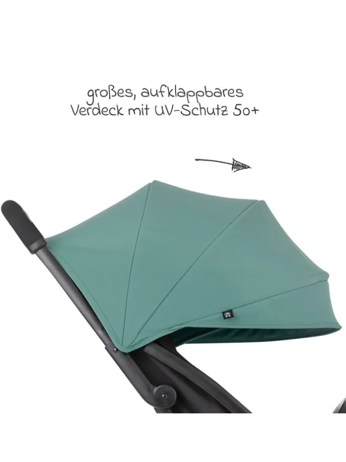 Buggy- & Sportwagen Myavo bis 22 kg belastbar in gruen,schwarz