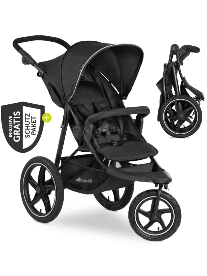 Buggy & Sportwagen Runner 2 (mit großen Luftreifen) in schwarz