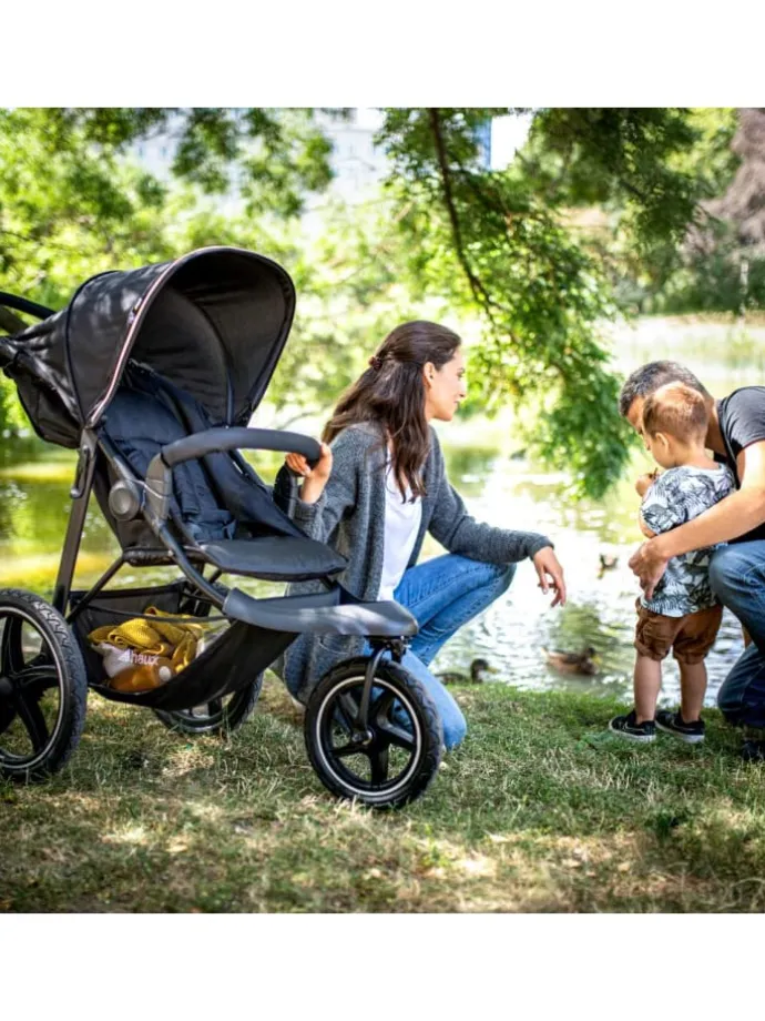 Buggy & Sportwagen Runner 2 (mit großen Luftreifen) in schwarz