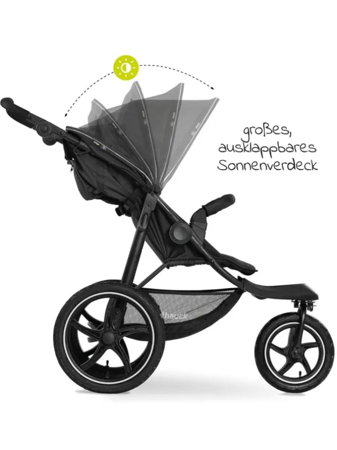 Buggy & Sportwagen Runner 2 (mit großen Luftreifen) in schwarz
