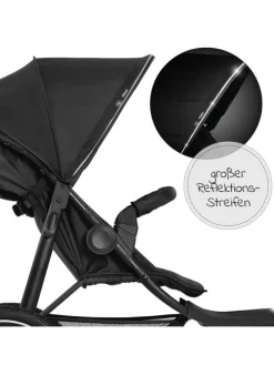 Buggy & Sportwagen Runner 2 (mit großen Luftreifen) in schwarz