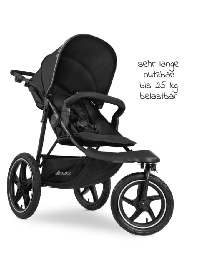 Buggy & Sportwagen Runner 2 (mit großen Luftreifen) in schwarz