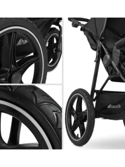 Buggy & Sportwagen Runner 2 (mit großen Luftreifen) in schwarz