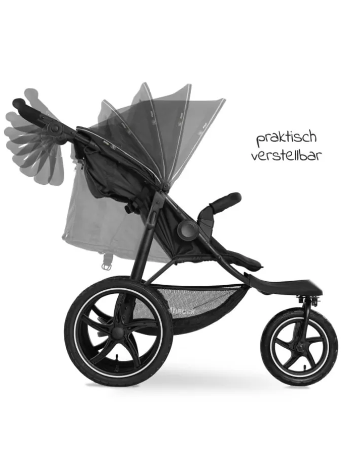 Buggy & Sportwagen Runner 2 (mit großen Luftreifen) in schwarz