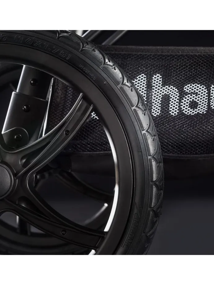 Buggy & Sportwagen Runner mit Luftreifen in schwarz,gruen