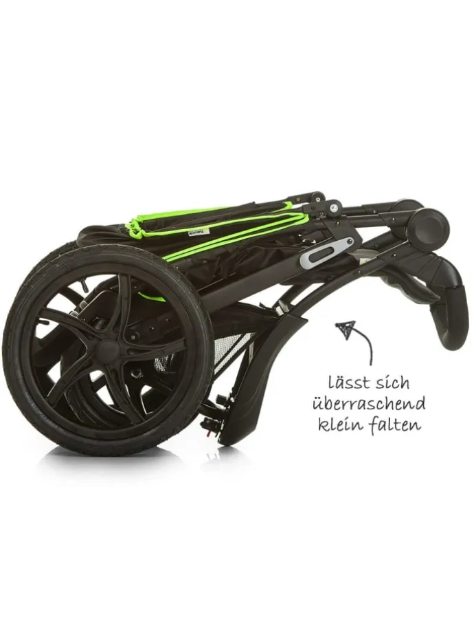 Buggy & Sportwagen Runner mit Luftreifen in schwarz,gruen