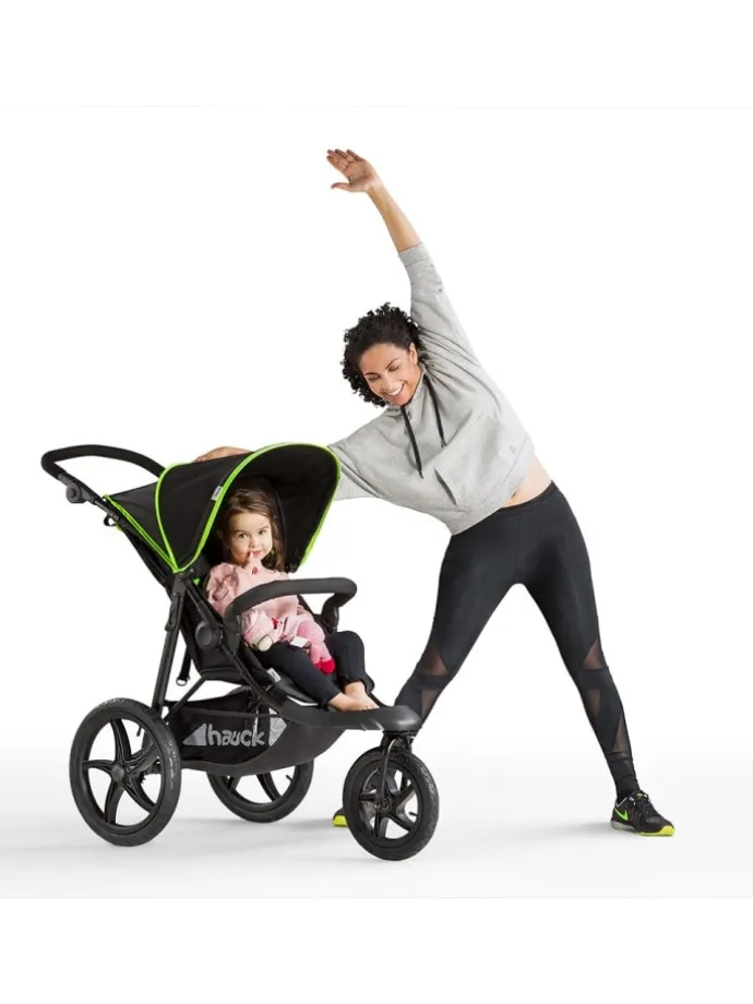 Buggy & Sportwagen Runner mit Luftreifen in schwarz,gruen