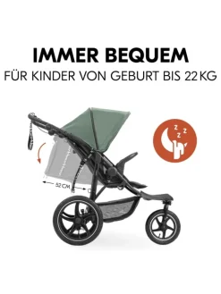 Buggy & Sportwagen Runner 3 (mit großen Luftreifen) in gruen,schwarz