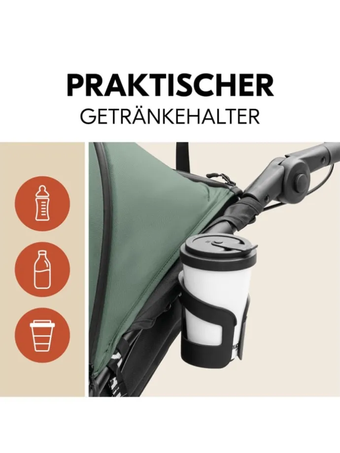 Buggy & Sportwagen Runner 3 (mit großen Luftreifen) in gruen,schwarz