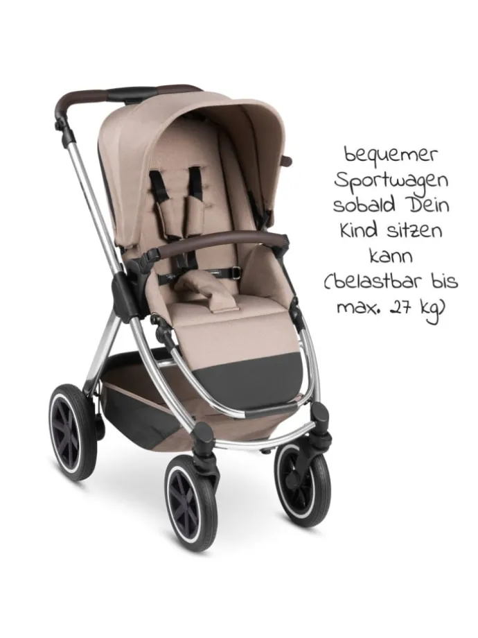 Buggy & Sportwagen Samba mit Sportsitz (ab in beige,silber