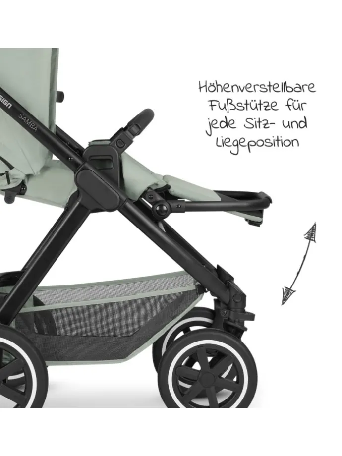 Buggy & Sportwagen Samba mit Sportsitz (ab in gruen,schwarz