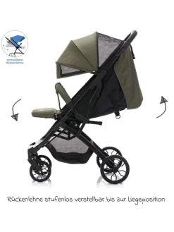 Buggy & Sportwagen Styler Elite bis 22 kg in gruen,schwarz
