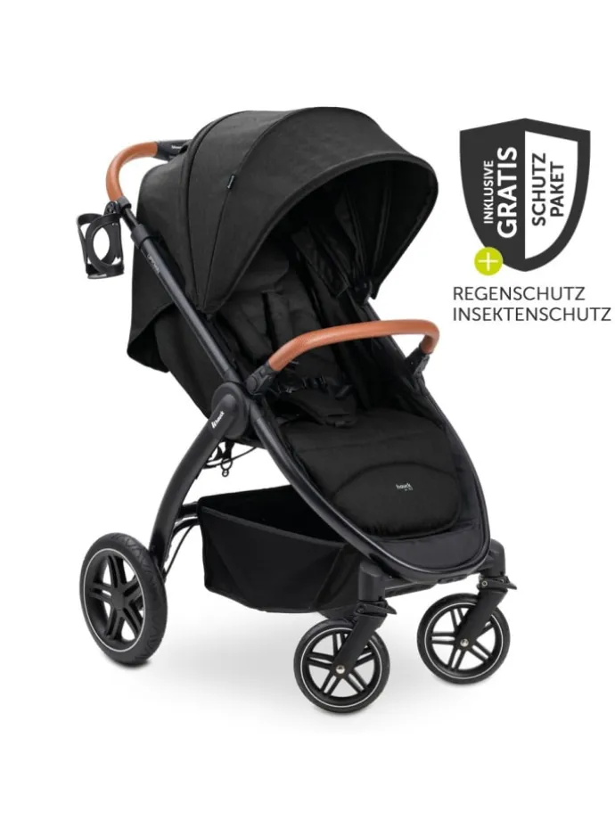 Buggy & Sportwagen UpTown Black (mit Liegefunktion in schwarz