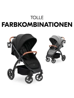 Buggy & Sportwagen UpTown Black (mit Liegefunktion in schwarz