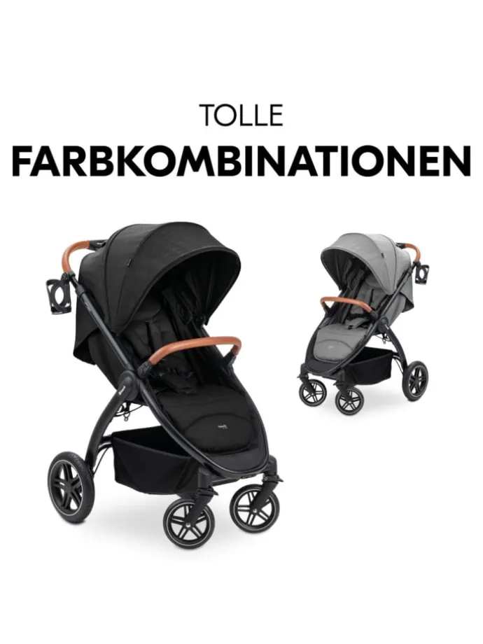 Buggy & Sportwagen UpTown Black (mit Liegefunktion in schwarz