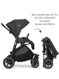 Buggy & Sportwagen Versatrax mit neuem Reifen-Design in schwarz