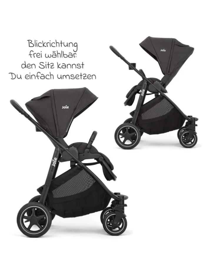 Buggy & Sportwagen Versatrax mit neuem Reifen-Design in schwarz