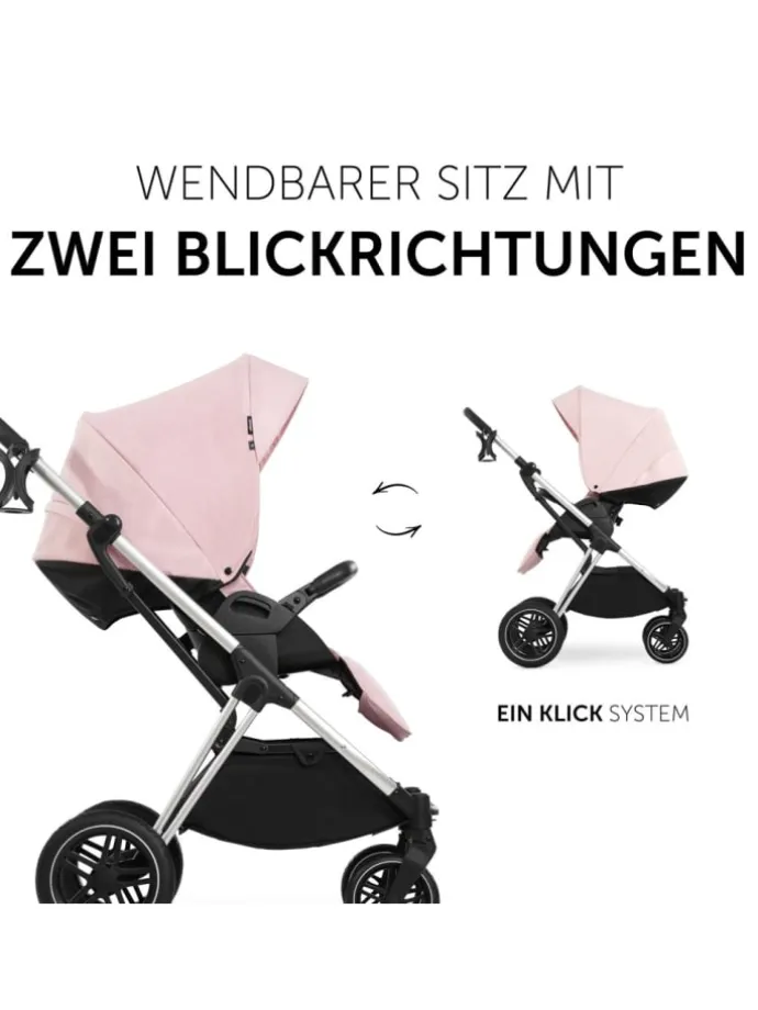 Buggy & Sportwagen Vision X inkl. XXL Zubehörpaket in rosa