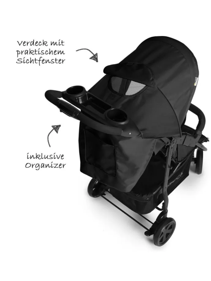 Buggy Citi Neo II - Caviar Stone in schwarz