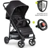 Buggy Rapid 4 inkl. XXL Zubehörpaket & B in schwarz