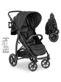 Buggy Rapid 4D AIR (bis 25 kg) - mit Luftreifen, in schwarz