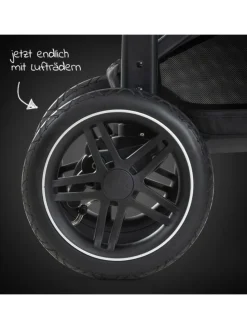 Buggy Rapid 4D AIR (bis 25 kg) - mit Luftreifen, in schwarz