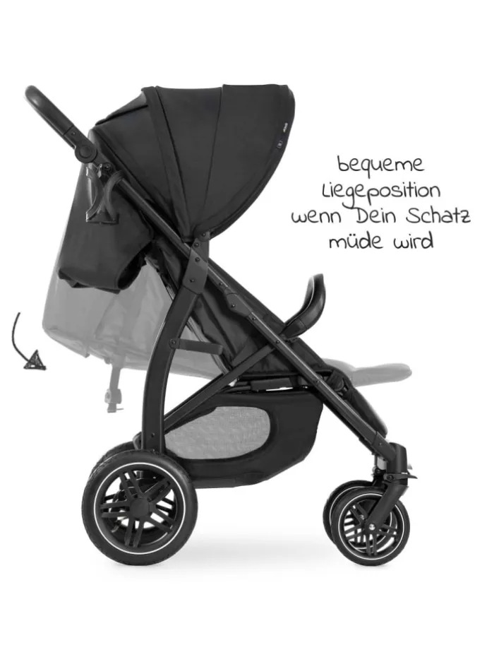 Buggy Rapid 4D AIR (bis 25 kg) - mit Luftreifen, in schwarz
