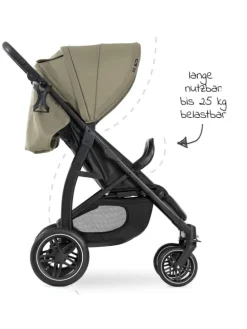 Buggy Rapid 4D AIR (bis 25 kg) - mit Luftreifen, in schwarz,beige