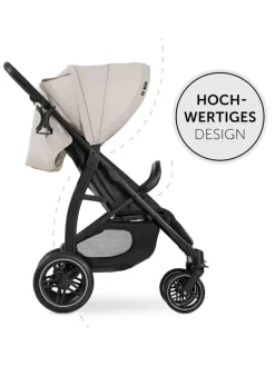 Buggy Rapid 4D (bis 25 kg) - XL Verdeck & in schwarz,beige