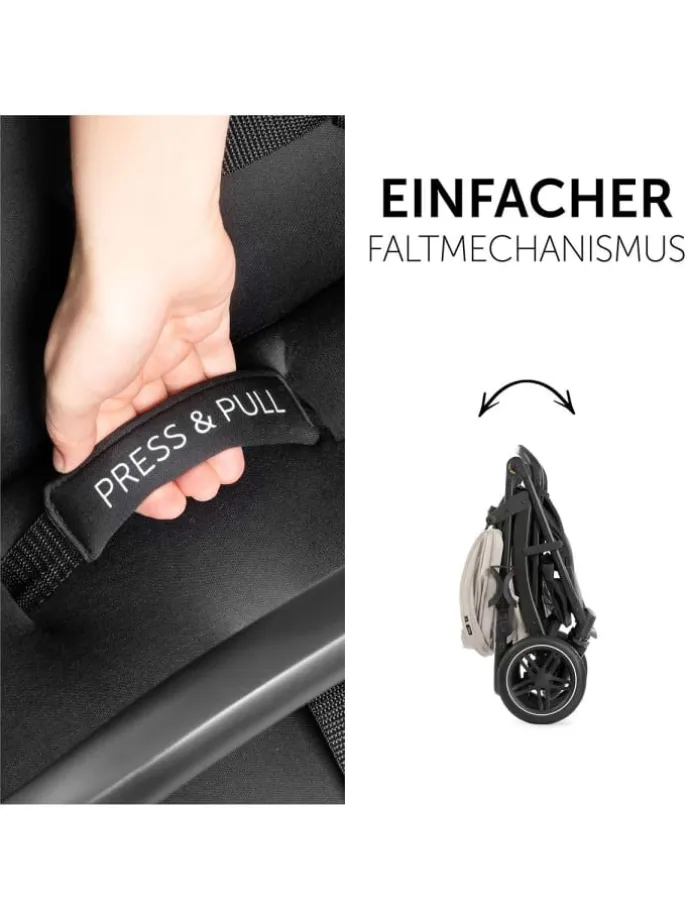 Buggy Rapid 4D (bis 25 kg) - XL Verdeck & in schwarz,beige