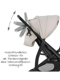Buggy Rapid 4D (bis 25 kg) - XL Verdeck & in schwarz,gruen