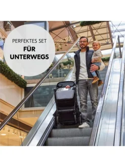 Buggy Shop N Care 2in1 Travel Set - Oliv in gruen