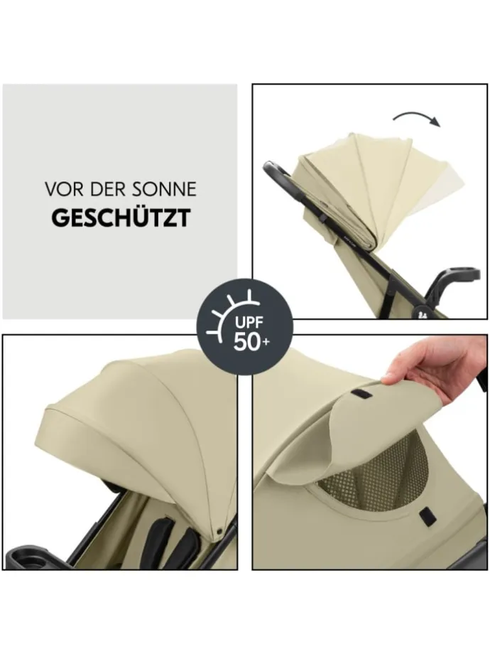 Buggy Shop N Care 2in1 Travel Set - Oliv in gruen