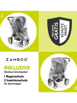 Buggy Shop N Care inkl. Reboarder Pearl Pro in gruen,schwarz