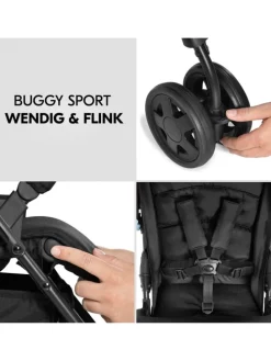 Buggy Sport inkl. Schutzpaket in blau