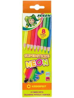 Buntstifte "Neon" - 8 Stück