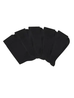 Businesssocken in 5x schwarz