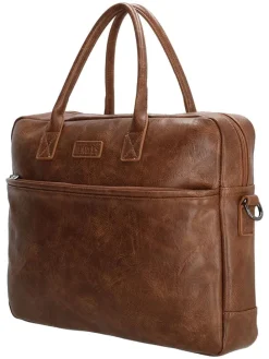 Businesstasche in Hellbraun - (B)39 x (H)28 x (T)6 cm