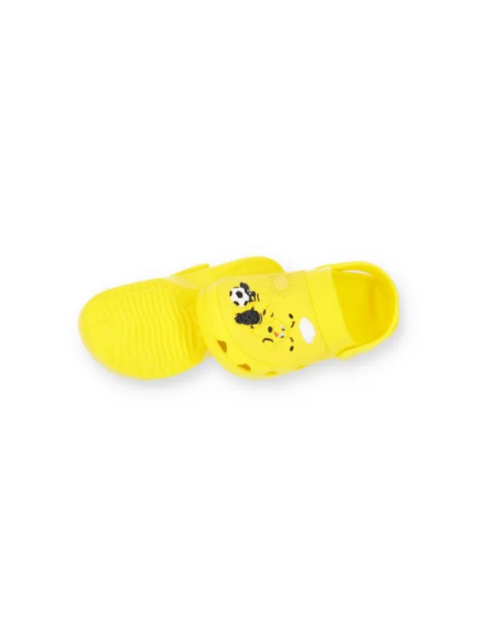 BVB Clogs Kinder in gelb