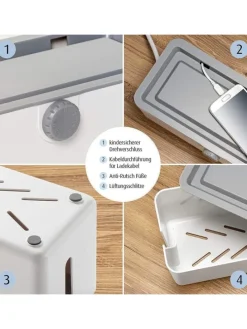 CableGuard Kabelbox in Weiß ab 0 Monate