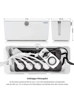 CableGuard Kabelbox in Weiß ab 0 Monate