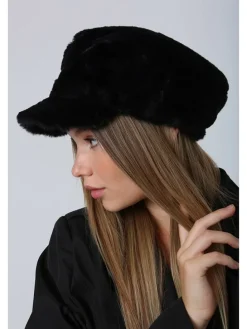 Cap in Schwarz