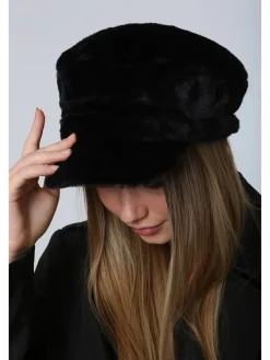 Cap in Schwarz