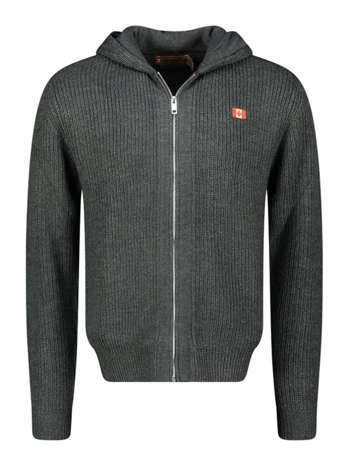 Cardigan in Anthrazit
