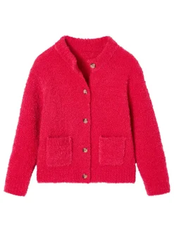 Cardigan in Fuchsia