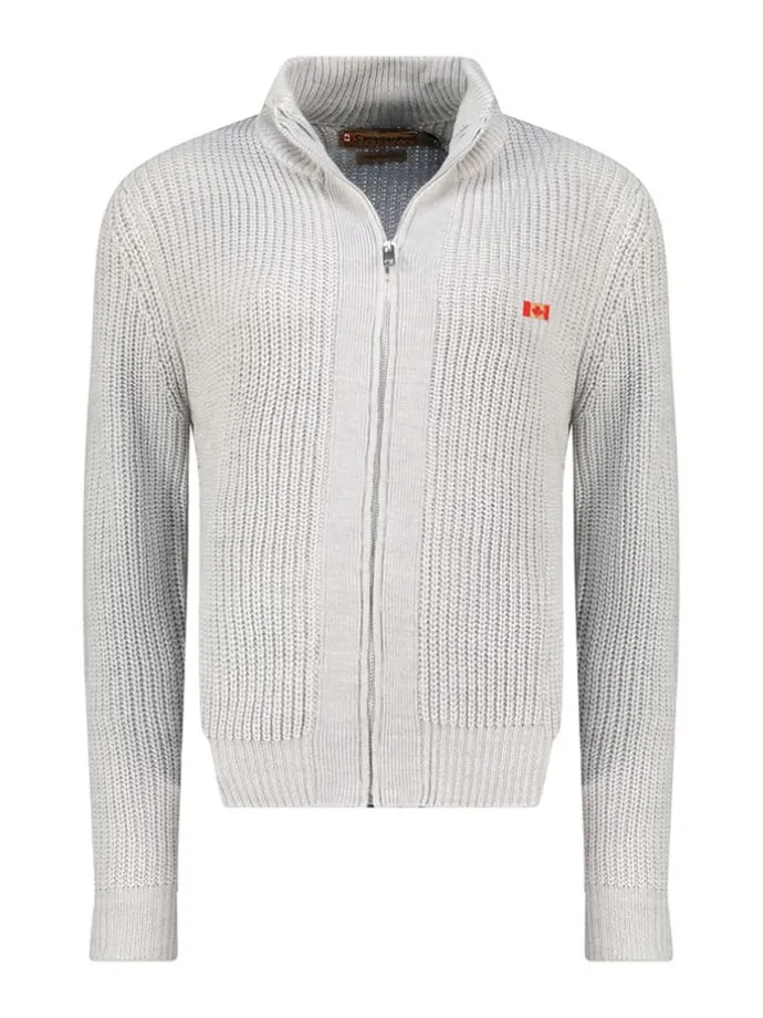 Cardigan in Grau