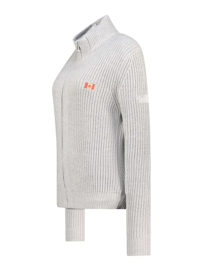 Cardigan in Grau