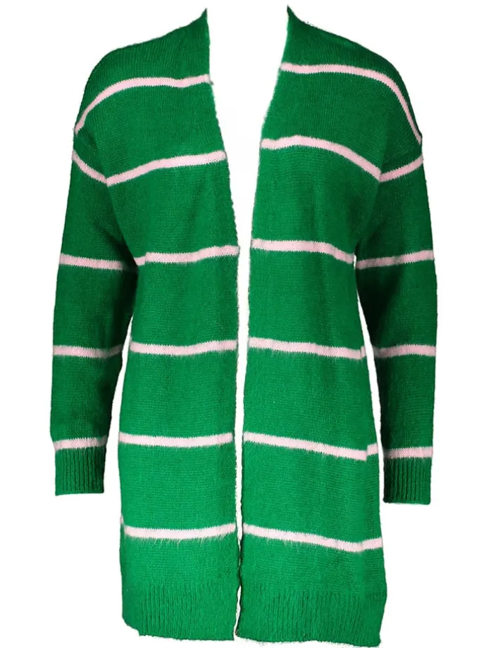 Cardigan in Grün